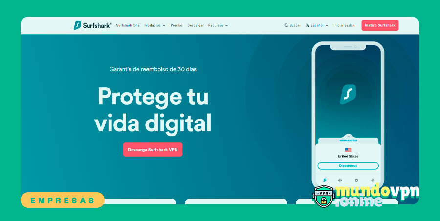 Conoce Surfshark VPN